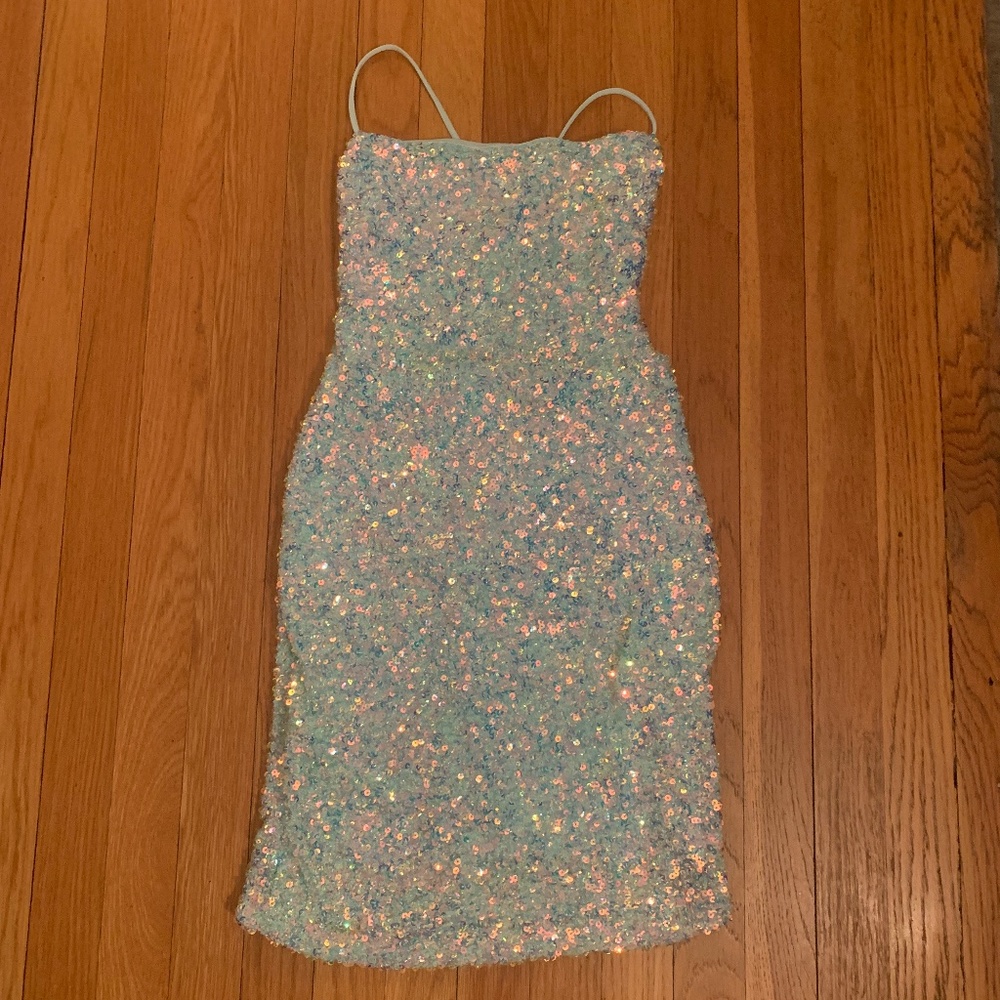 Teal Windsor Dress